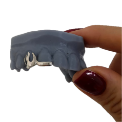 2 teeth Flame Grillz Z313