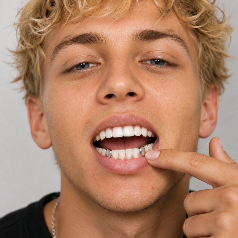 2 teeth Fang Grillz Z331