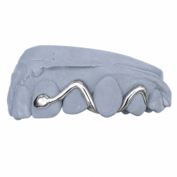 4 teeth Snake Grillz Z335