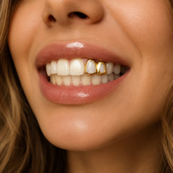 2 teeth Open Face Grillz Z338