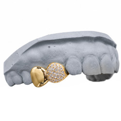2 diş Swarovski Grillz Z343