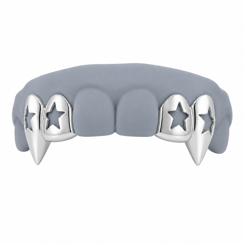 4 Teeth Star Grillz Z361