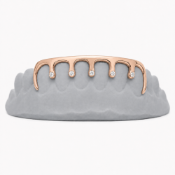 6 Teeth with Swarovski Grillz Z366