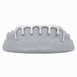 6 Teeth with Swarovski Grillz Z366