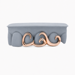 3 Teeth Swarovski Grillz Z371