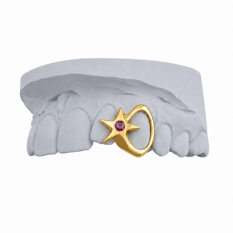2 Diş Yıldız Grillz Z374