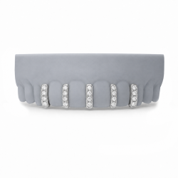 5'li Swarovski Taşlı Bar Grillz Z385