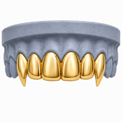 6 Teeth Vampire Grillz Z403