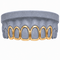 6 Diş Frame Grillz Z405