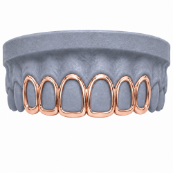 6 Diş Frame Grillz Z405